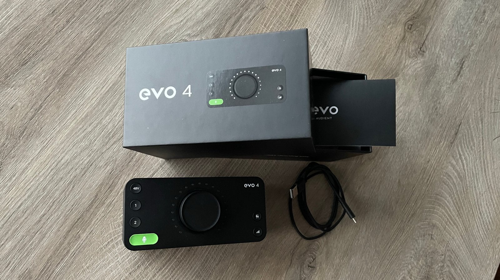 Audient EVO 4 audio interface/ext. geluidskaart, Muziek en Instrumenten, Soundmodules, Ophalen of Verzenden, Zo goed als nieuw