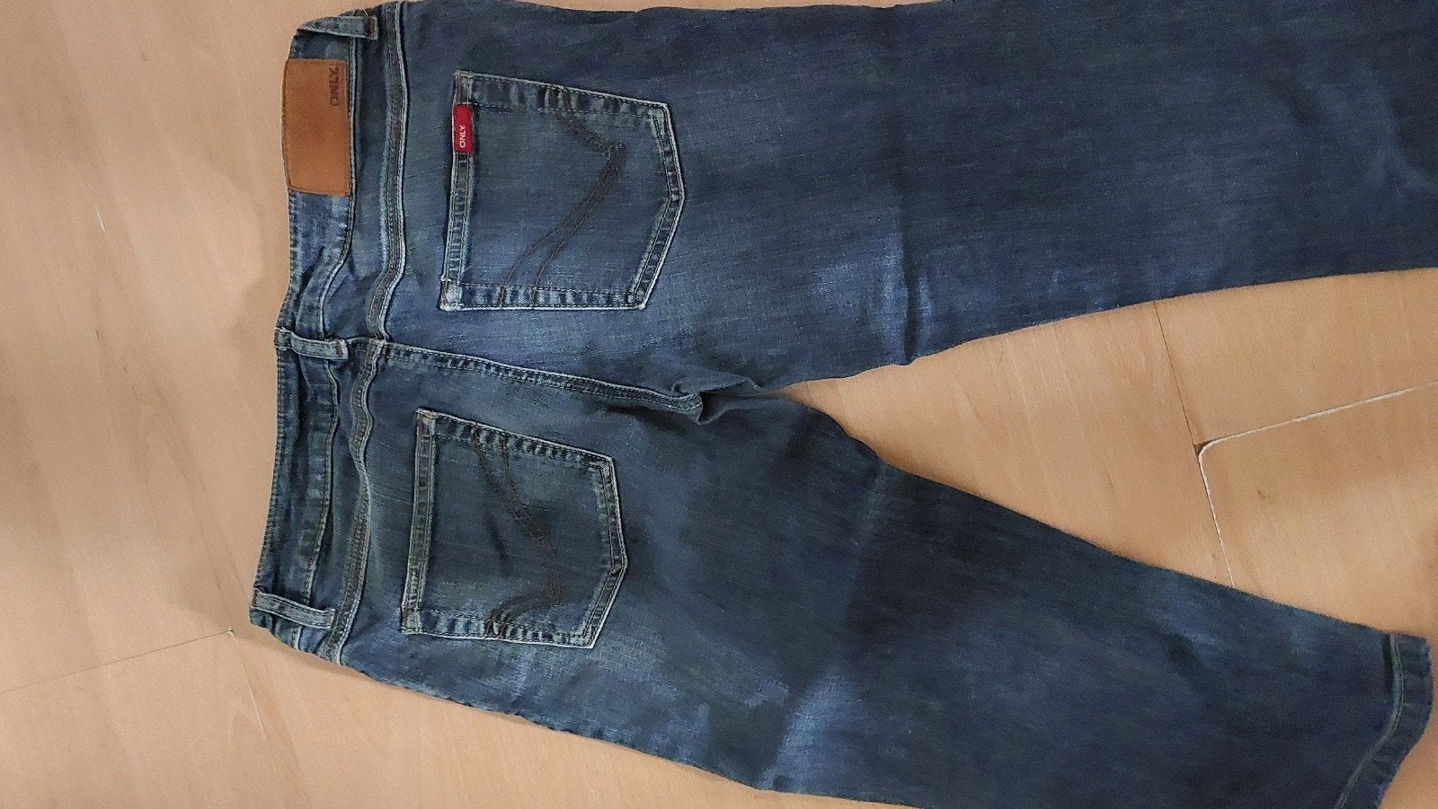 te koop only driekwart spijkerbroek mt 40, Ophalen of Verzenden, Zo goed als nieuw, Blauw, W30 - W32 (confectie 38/40)