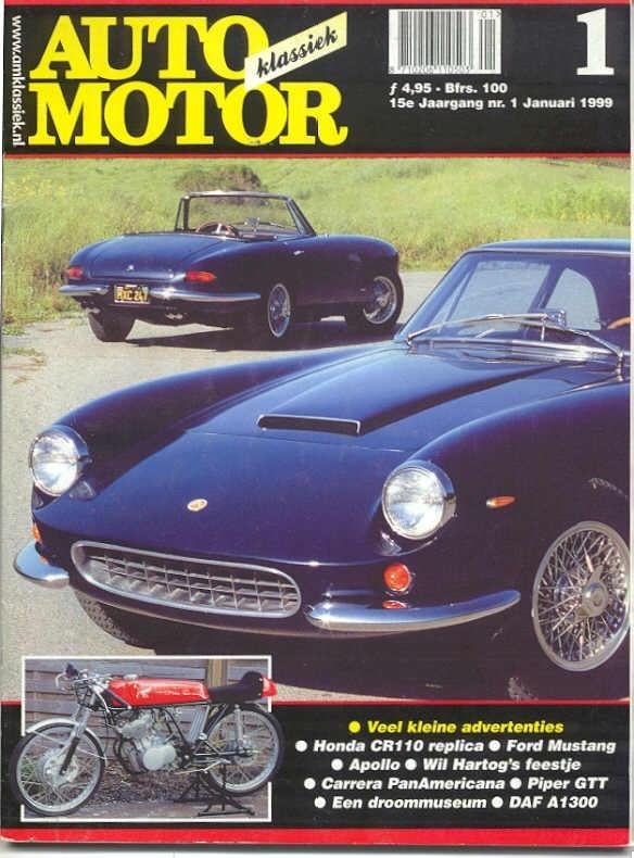 Auto Motor Klassiek 1 1999 Mustang, Apollo, DAF A1300, W111, Ophalen of Verzenden, Nieuw, Mercedes