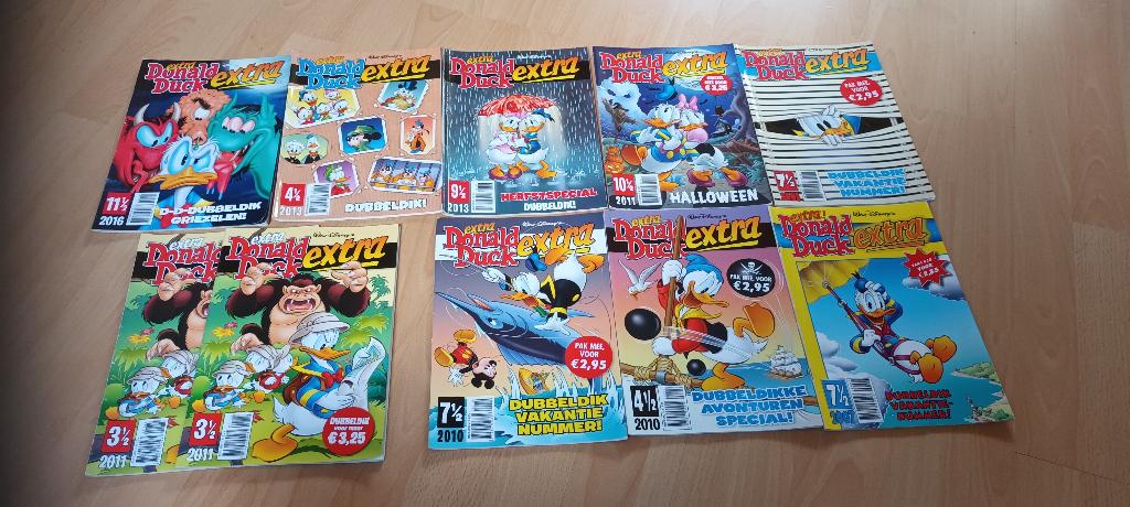 Diverse Donald Duck, Boeken, Meerdere stripboeken, Ophalen of Verzenden, Gelezen, Donald Duck