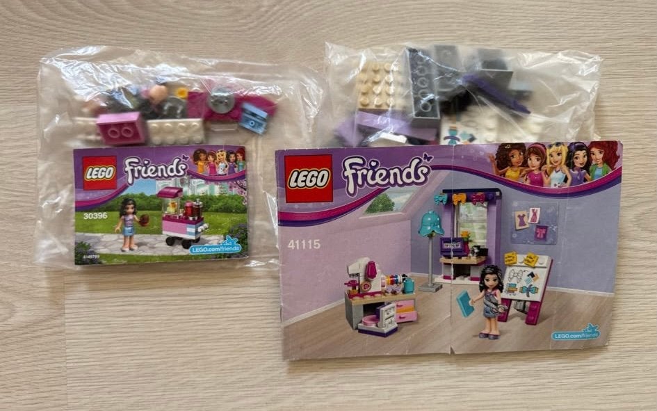2 Lego friends sets: 30396 en 41115, Lego, Friends, Ophalen of Verzenden, Zo goed als nieuw