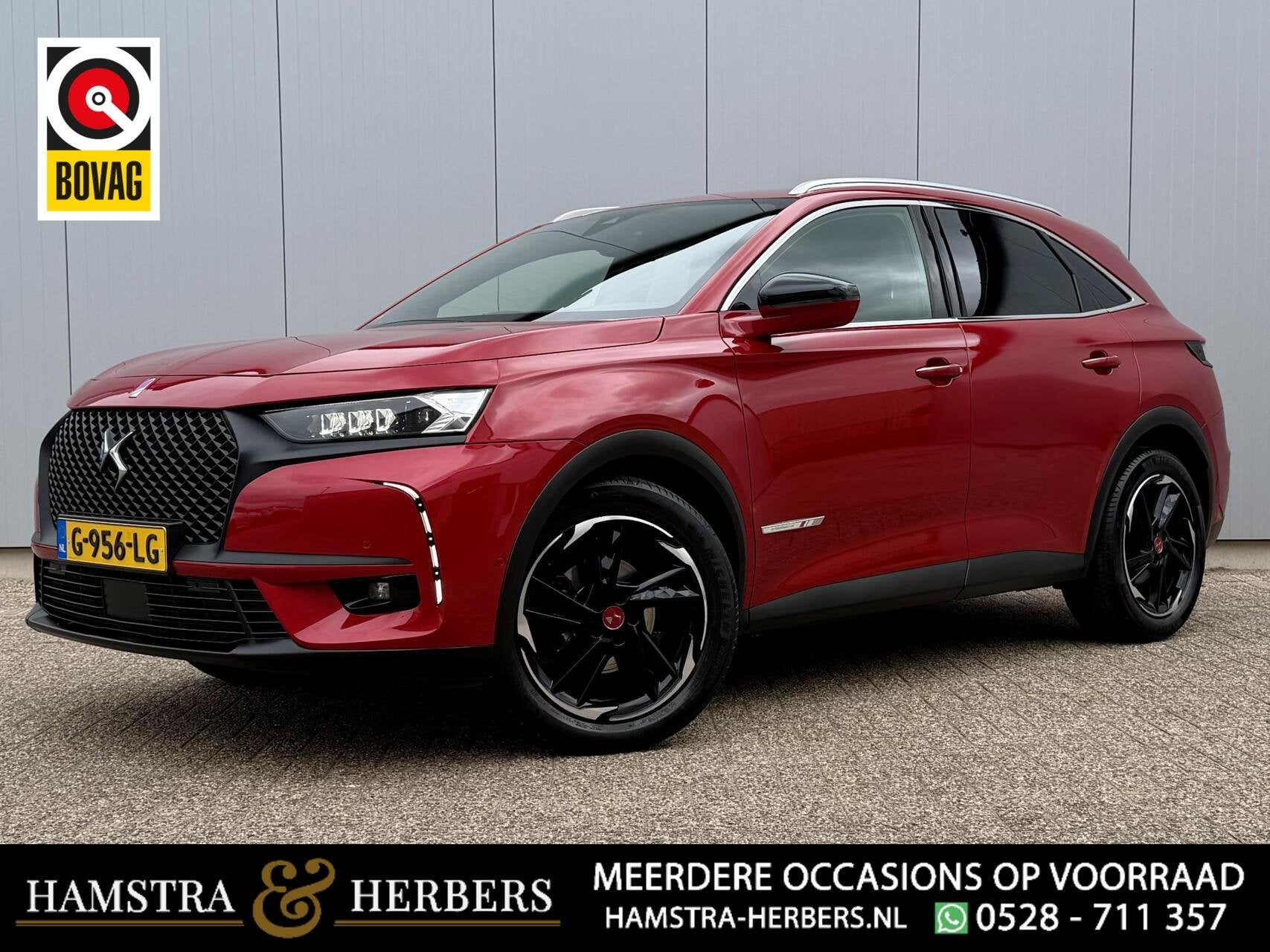 DS 7 1.6 225 Performance Line| ACC | Memory | Camera, Auto's, 15 km/l, Euro 6, 4 cilinders, 181 pk