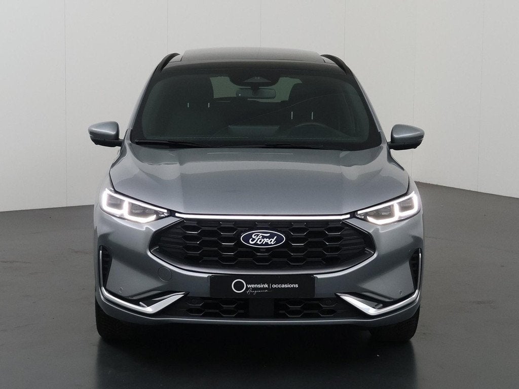 Ford Kuga 2.5 PHEV ST-Line X | Elek. Trekhaak | Panoramadak, Auto's, Ford, 14 kWh, Gebruikt, Leder en Stof, Plug-in hybride