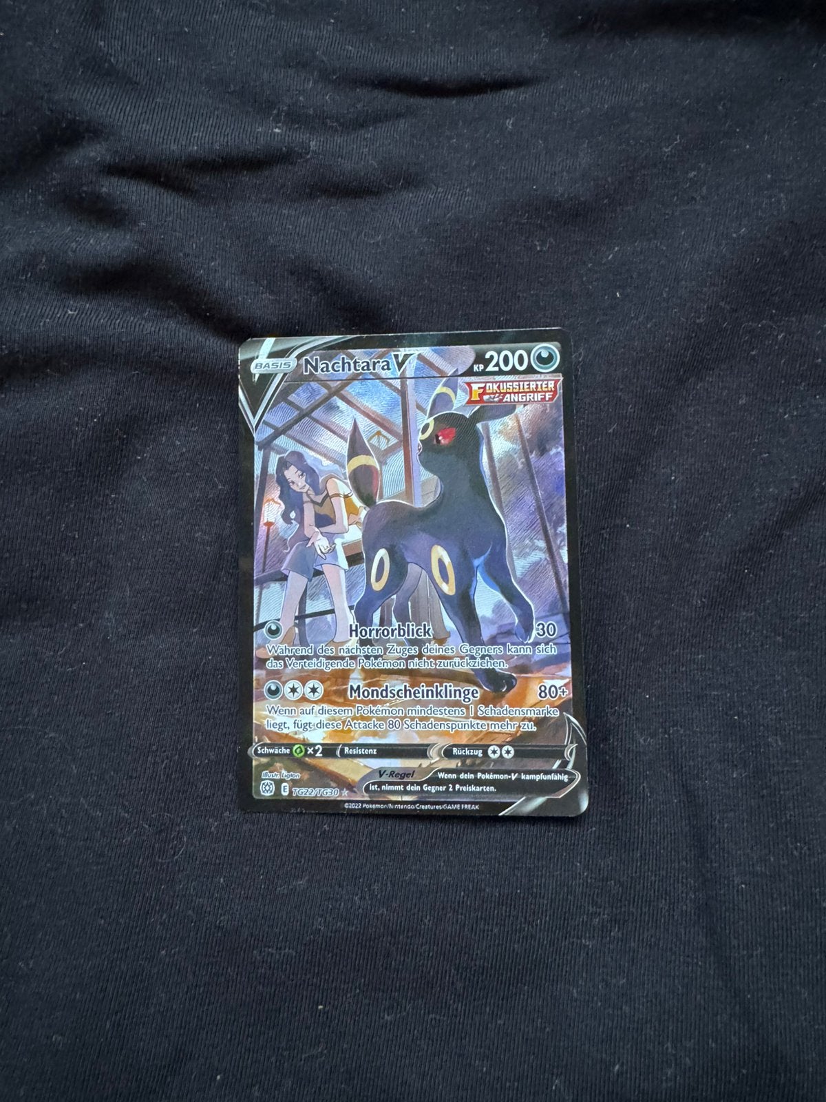 Umbreon V BRS TG22, Ophalen of Verzenden, Zo goed als nieuw