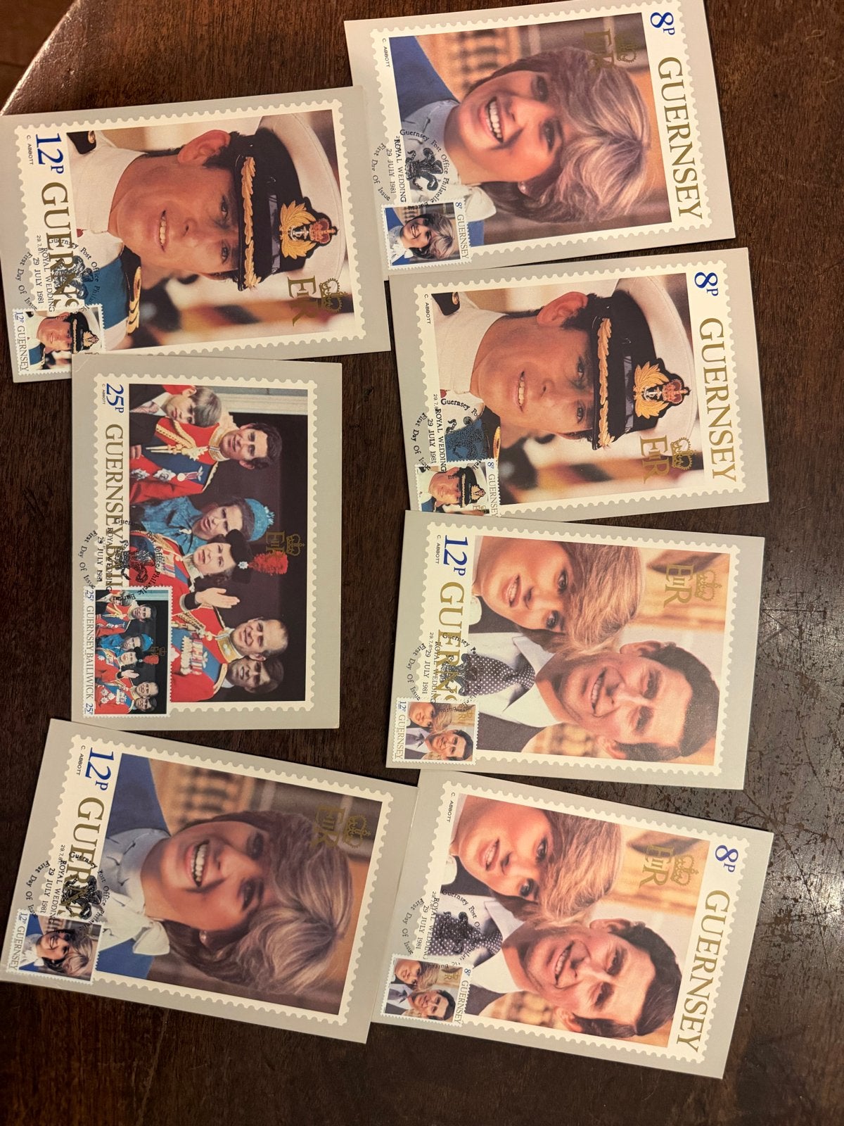 Royal Wedding 1981 Guernsey First Day Issue - Complete Set, Ophalen of Verzenden, Onbeschreven, Europa