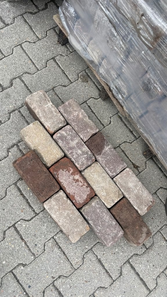 KlinkerKei Genuanceerd 142m2, Gebruikt, Klinkers, Ophalen of Verzenden, 10 m² of meer