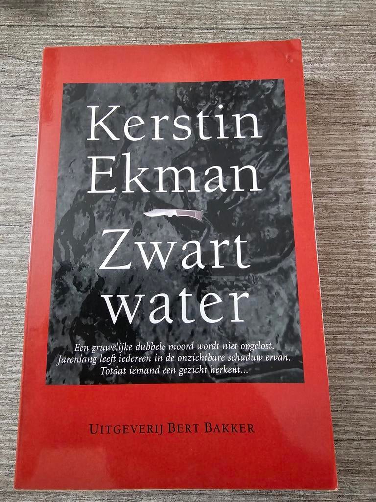 Kerstin Ekman - Zwart water, Ophalen of Verzenden, Gelezen, Kerstin Ekman