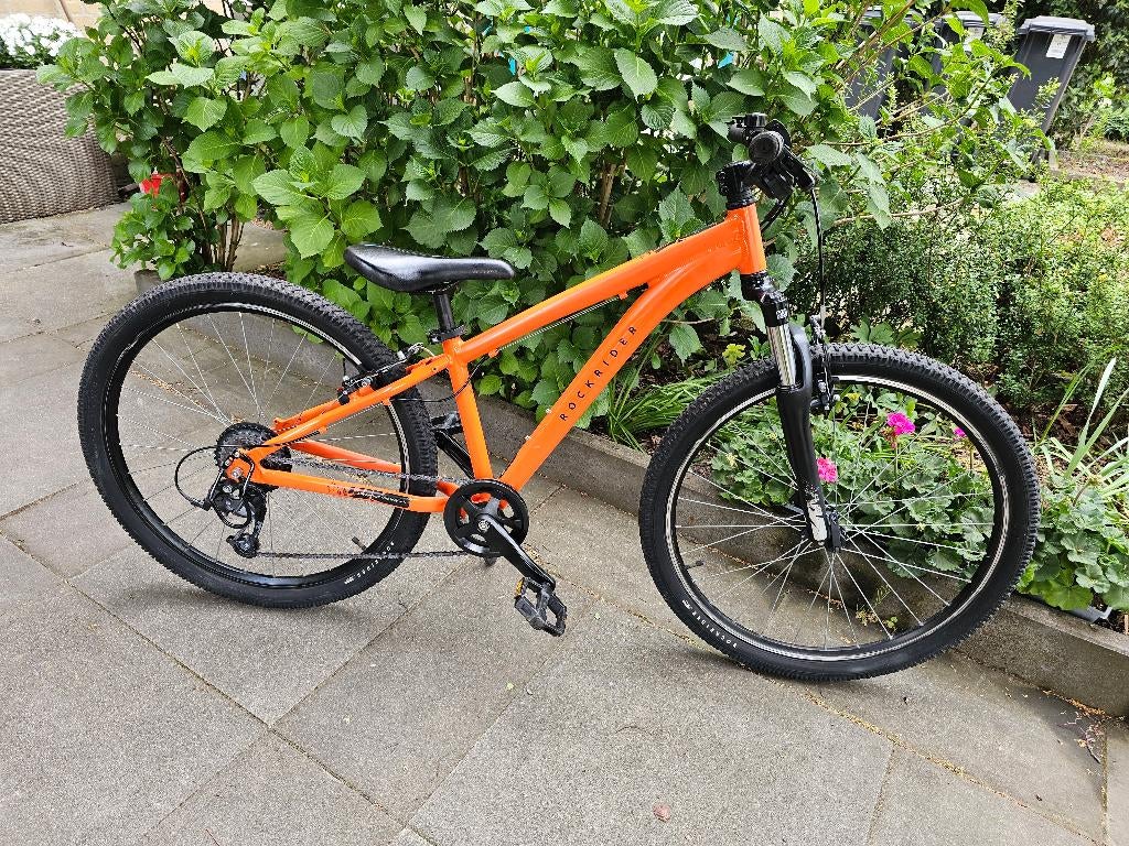 Btwin Rockrider ST500 Mountainbike 26 inch 7 versnellingen, Fietsen en Brommers, Fietsen | Jongens, Ophalen, Zo goed als nieuw