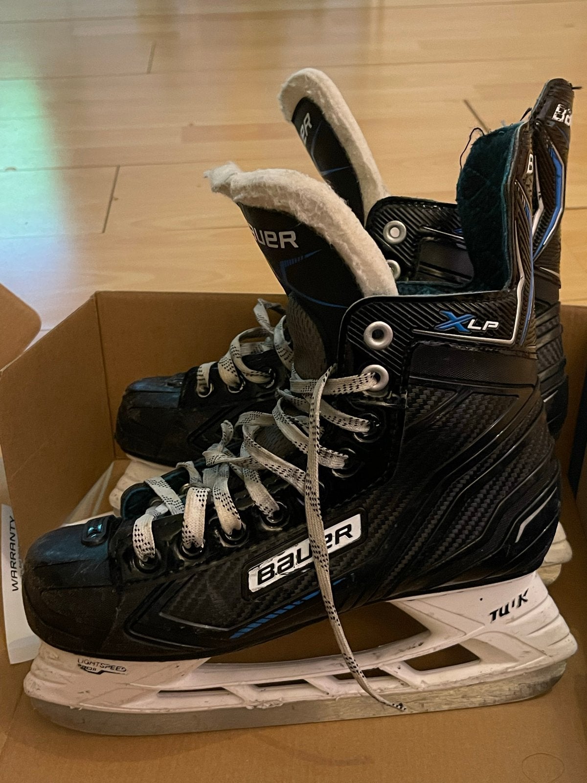 Bauer ijshockey schaatsen maat 38,5 - Gebruikt, Ophalen, Gebruikt, IJshockeyschaatsen, Bauer