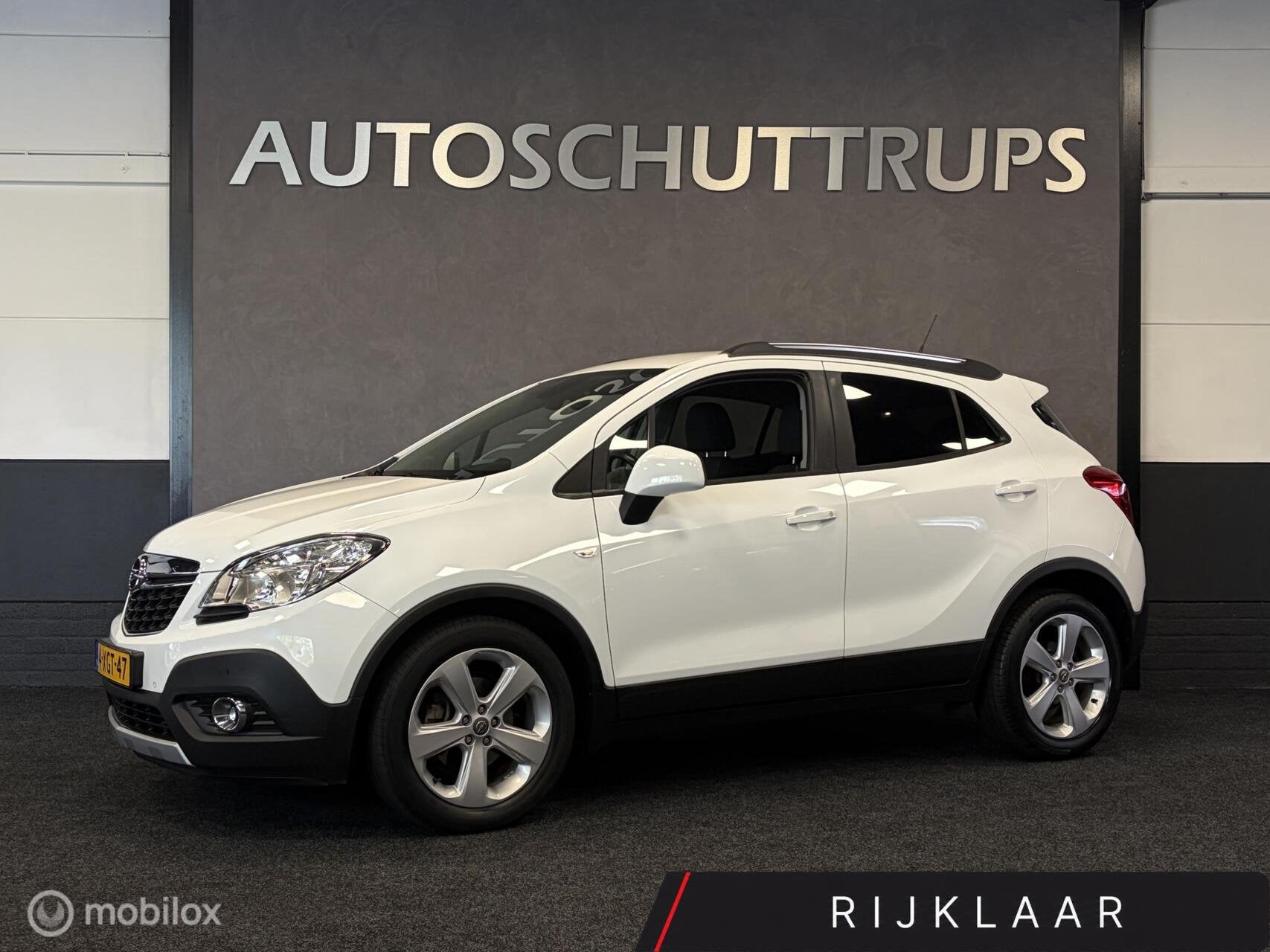 Opel Mokka 1.4 T Edition CLIMA / CRUISE / TR.HAAK / NAVI / L, Auto's, Voorwielaandrijving, Euro 5, Stof, Gebruikt