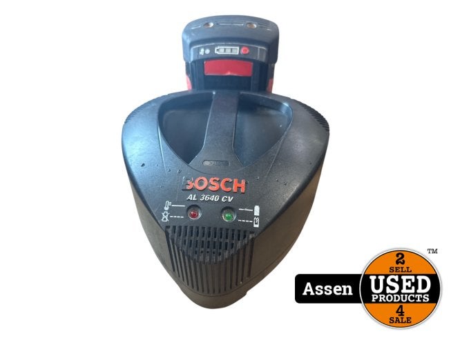 Bosch AL 3640 CV Acculader Incl. 2 Bosch 36v 2,6Ah accu's, Doe-het-zelf en Verbouw, Gereedschap | Machine-onderdelen en Toebehoren