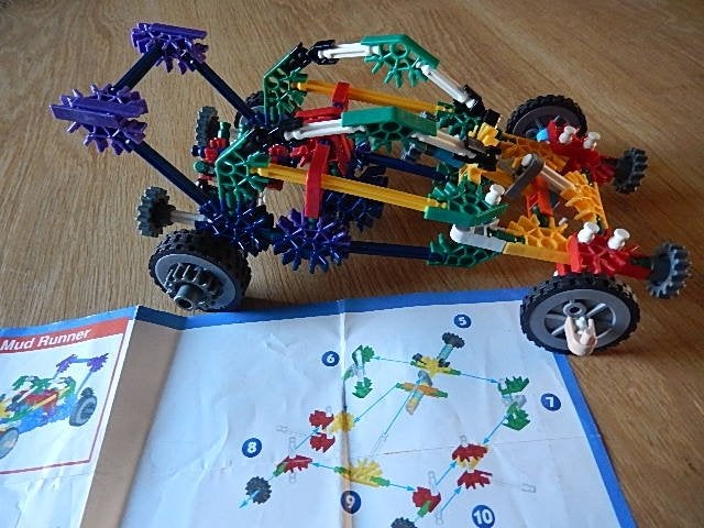 knex mud runner, Ophalen of Verzenden, Zo goed als nieuw, K'nex