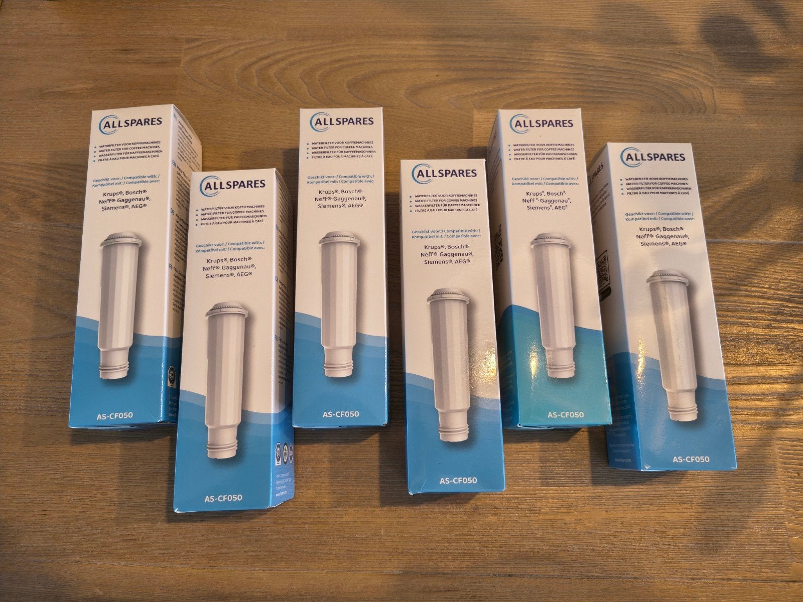 AS-CF050 Waterfilter voor Koffiemachines (6 stuks), Nieuw, Ophalen of Verzenden, Krups, Waterfilter