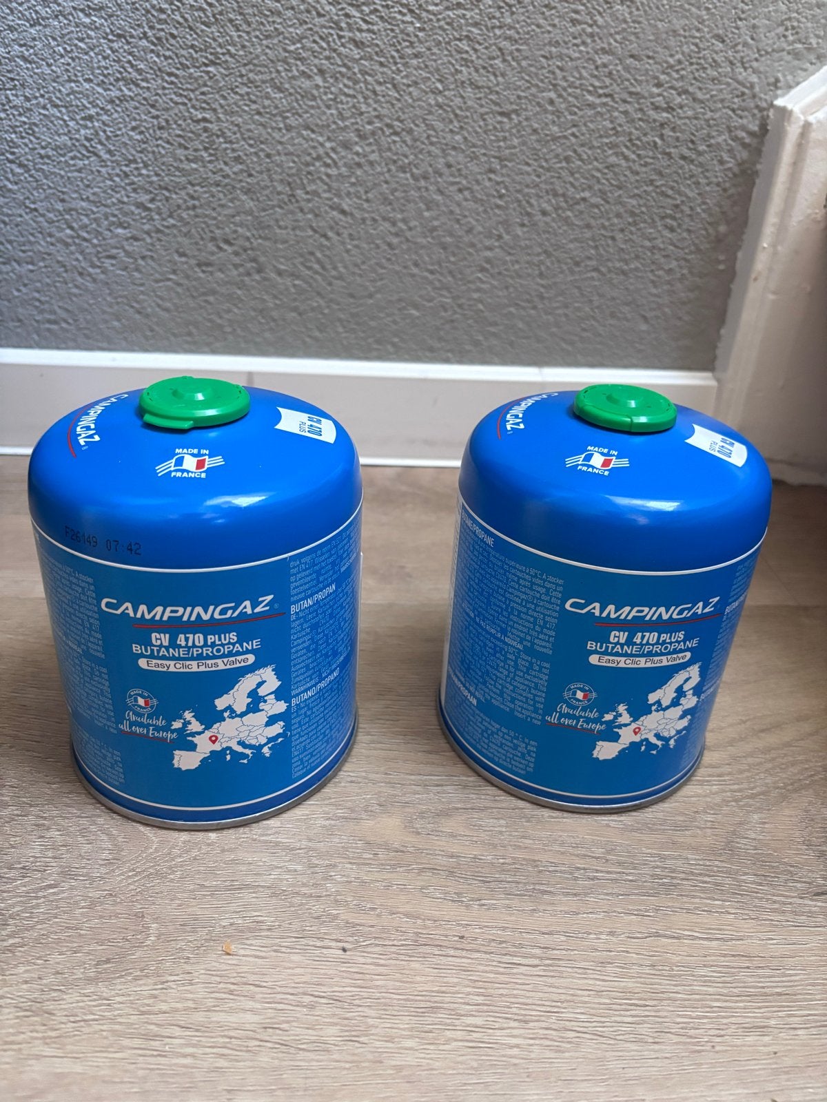 2x Campingaz CV 470 Plus Butaan/Propaan Gasfles Nieuw, Caravans en Kamperen, Kampeeraccessoires, Ophalen, Nieuw