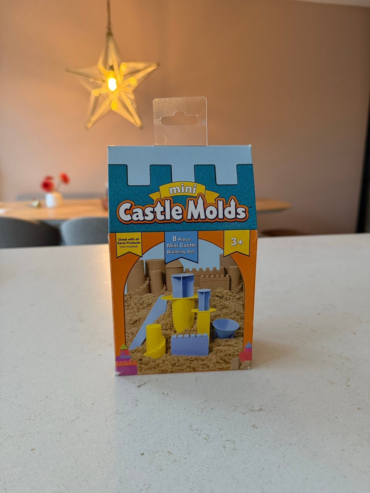 Mini Kasteel Vormpjes - 8-delige voor (Kinetic) zand, Ophalen of Verzenden, Nieuw, Jongen of Meisje