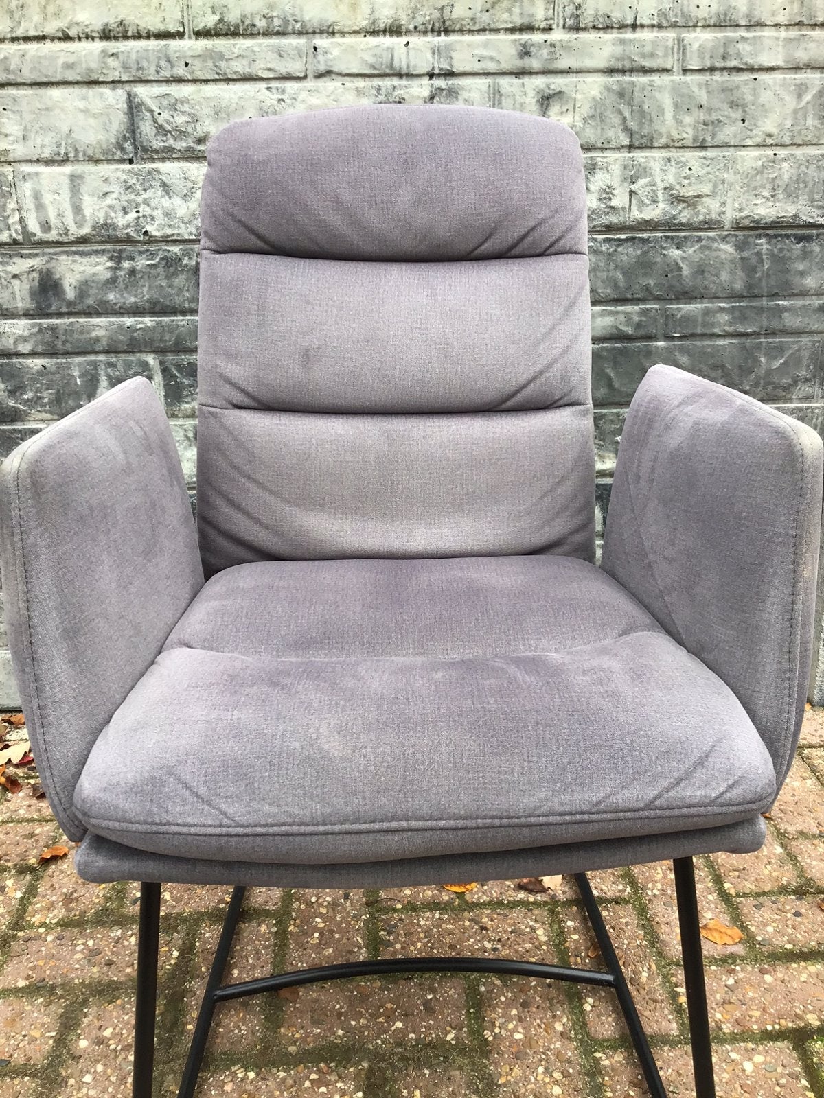 Kuipstoelen, Huis en Inrichting, Ophalen, Gebruikt, Blauw, Vier