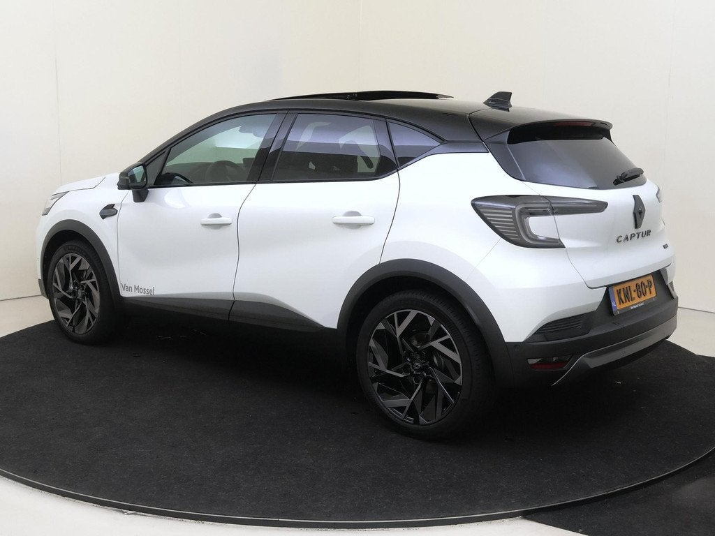 Renault Captur 1.8 E-Tech full hybrid 160 esprit Alpine Pano, Auto's, Renault, 1789 cc, 4 cilinders, Wit, Origineel Nederlands