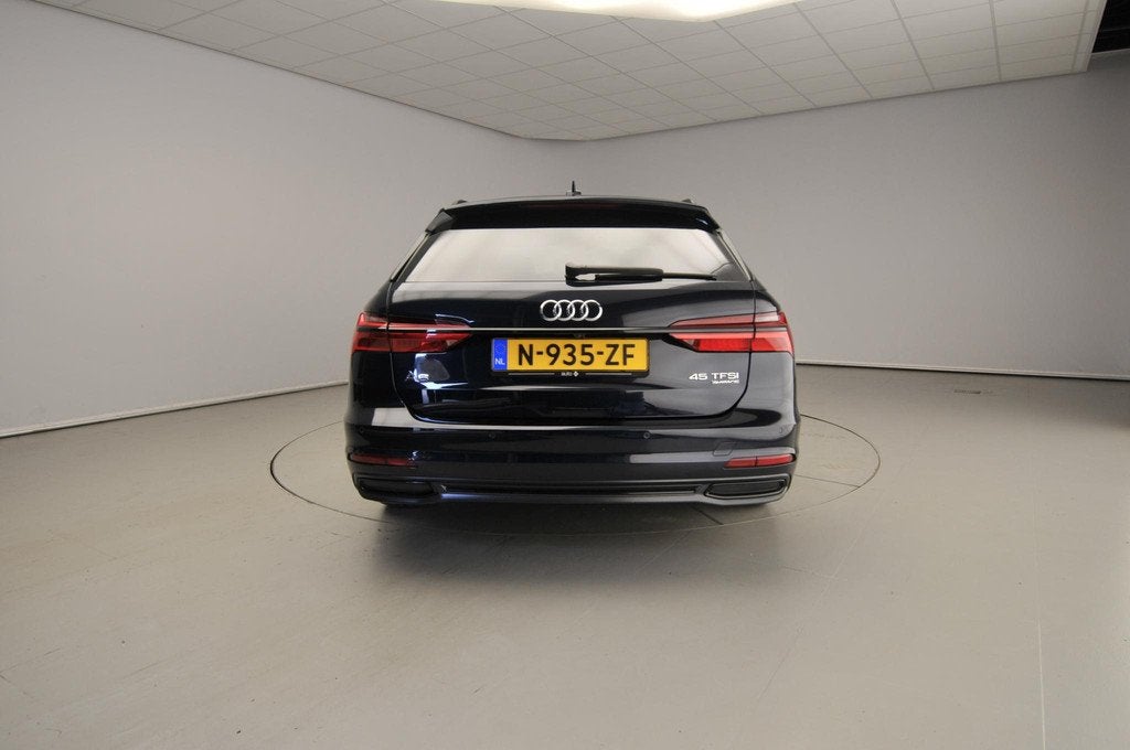 Audi A6 Avant 45 TFSI Pro Line Quattro | Panoramadak | Trekh, Auto's, Audi, Stof, Gebruikt, 4 cilinders, Blauw