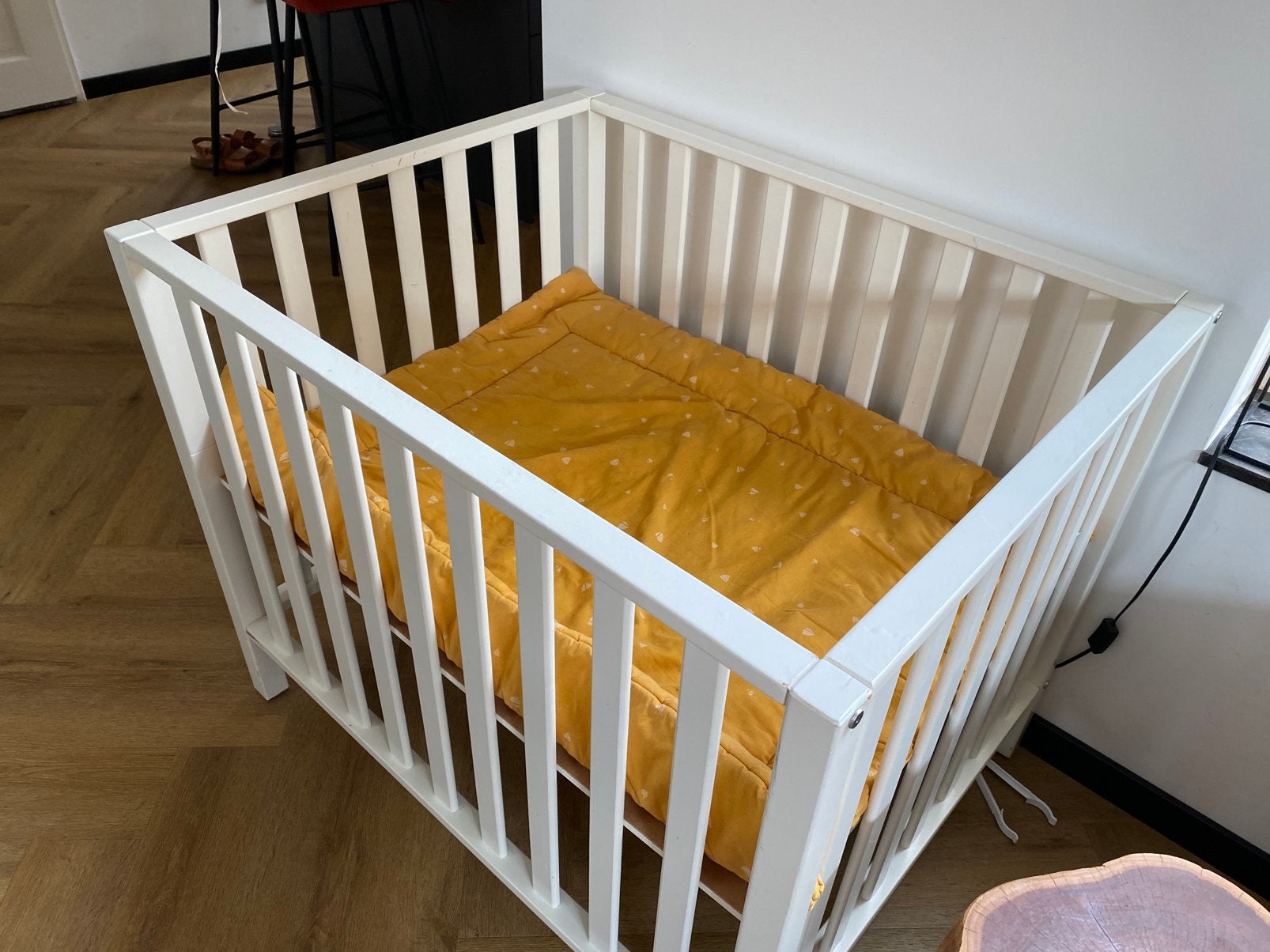 Baby box, Kinderen en Baby's, Boxen, Ophalen, Gebruikt, Rechthoekig, In hoogte verstelbaar