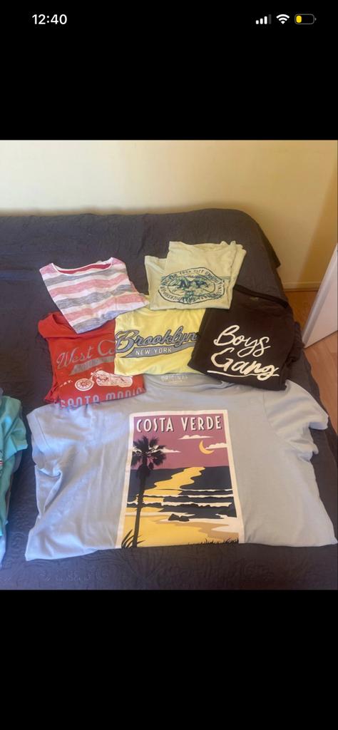 6 T-shirts voor heren  - Gedragen, nog netjes, Ophalen of Verzenden