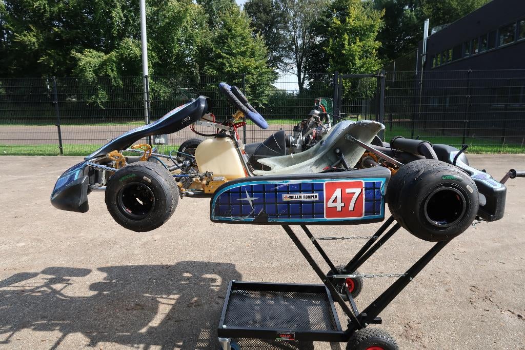Merlin Rotax kart, Sport en Fitness, Karting, Ophalen, Gebruikt, Kart