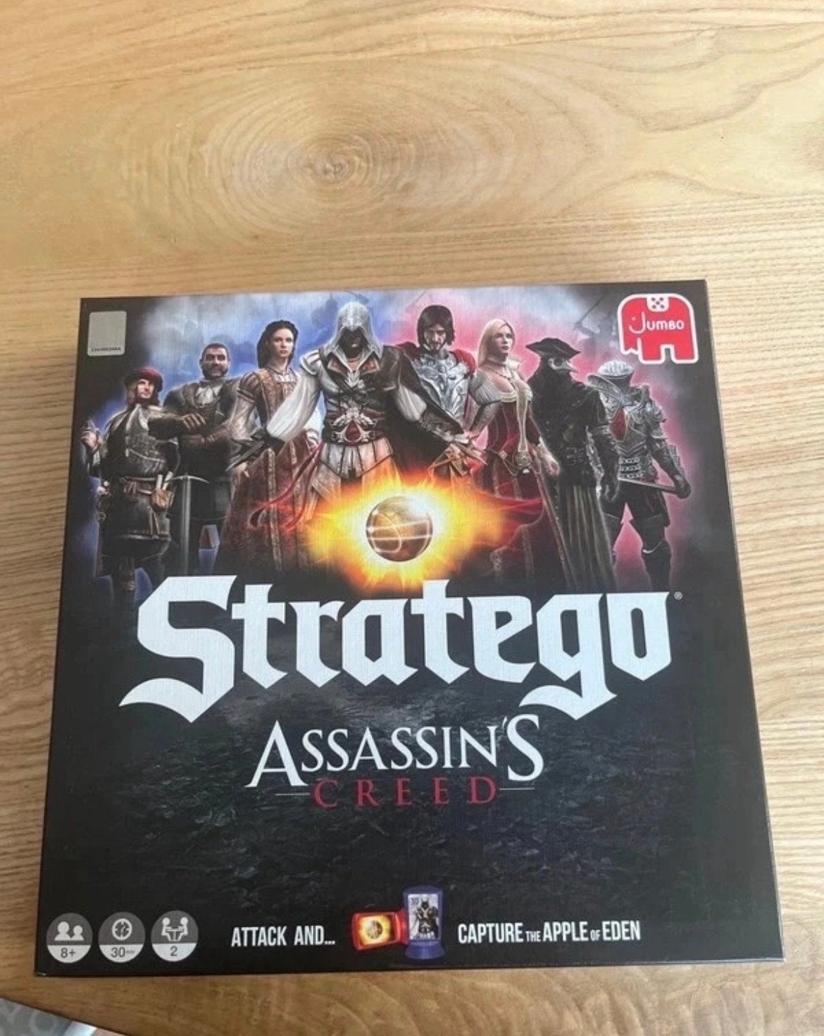 Stratego Assassin's Creed Bordspel - Compleet en Zo Goed als, Een of twee spelers, Ophalen of Verzenden, Zo goed als nieuw