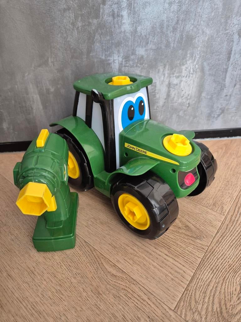 John Deere Bouw Tractor - Johnny Tractor van Tomy, Ophalen