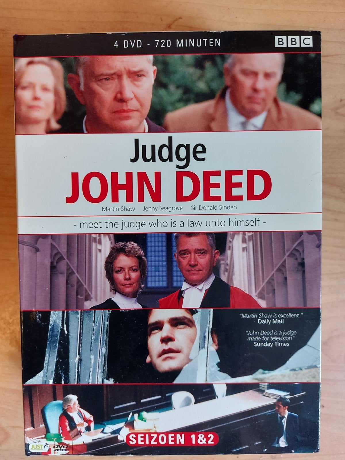 Judge John Deed - Seizoen 1 & 2 BOX 4-DVD, Cd's en Dvd's, Alle leeftijden, Ophalen of Verzenden, Zo goed als nieuw, Actie en Avontuur