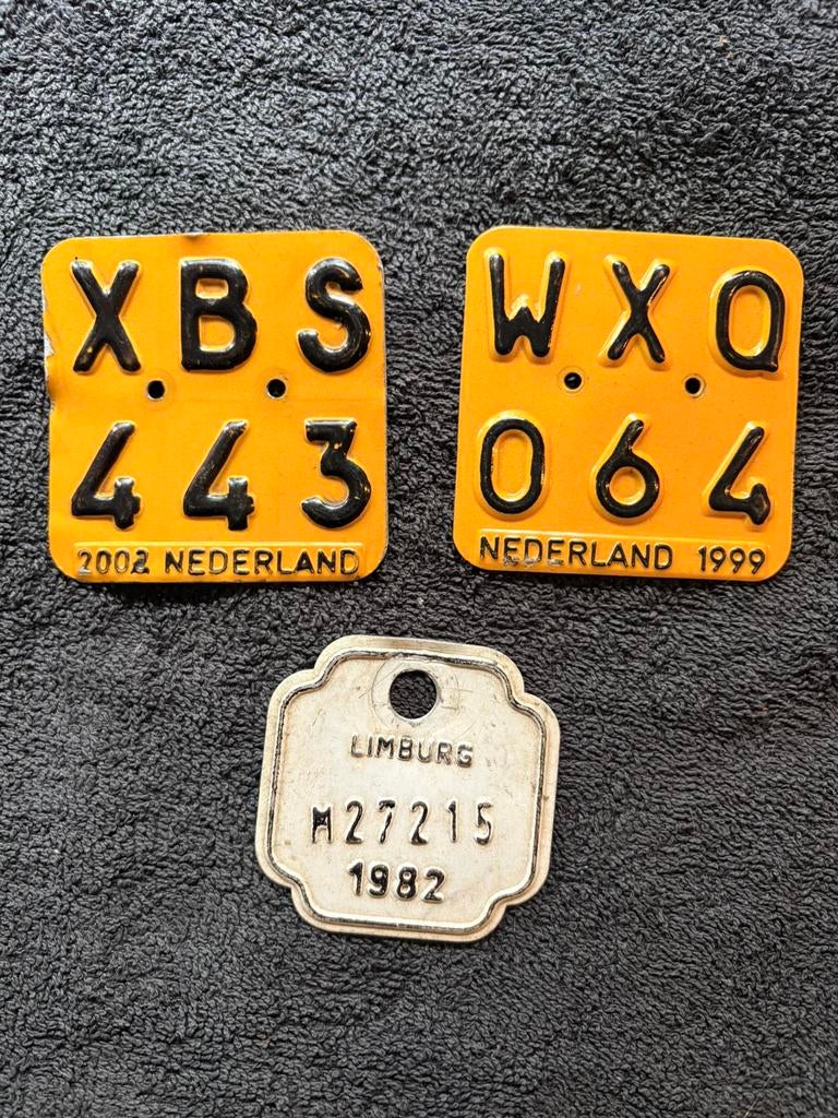 Oude Kenteken plaatjes, Ophalen of Verzenden