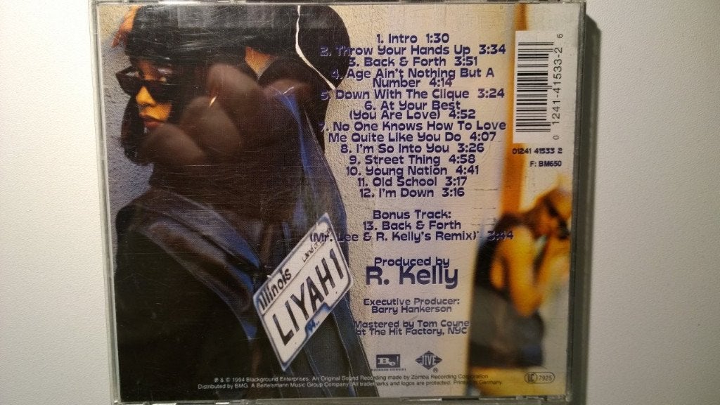 Aaliyah - Age Ain't Nothing But A Number (Album), Ophalen of Verzenden, Zo goed als nieuw, Album