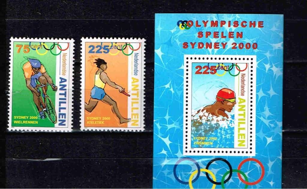 Nederlandse Antillen 1320/22 Ol.Spelen Sydney 2000/ 1na, Verzenden