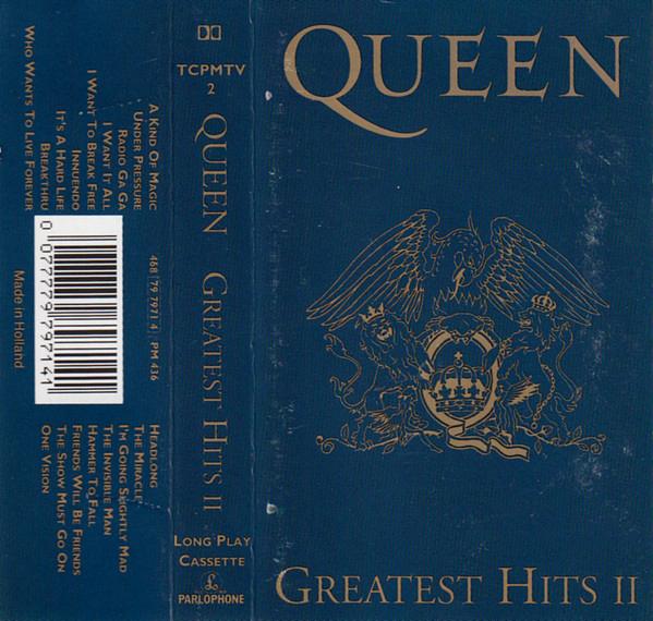 Queen muziek cassette greatest hits volume 2, Gebruikt, Ducoso, 1 bandje, Ophalen of Verzenden