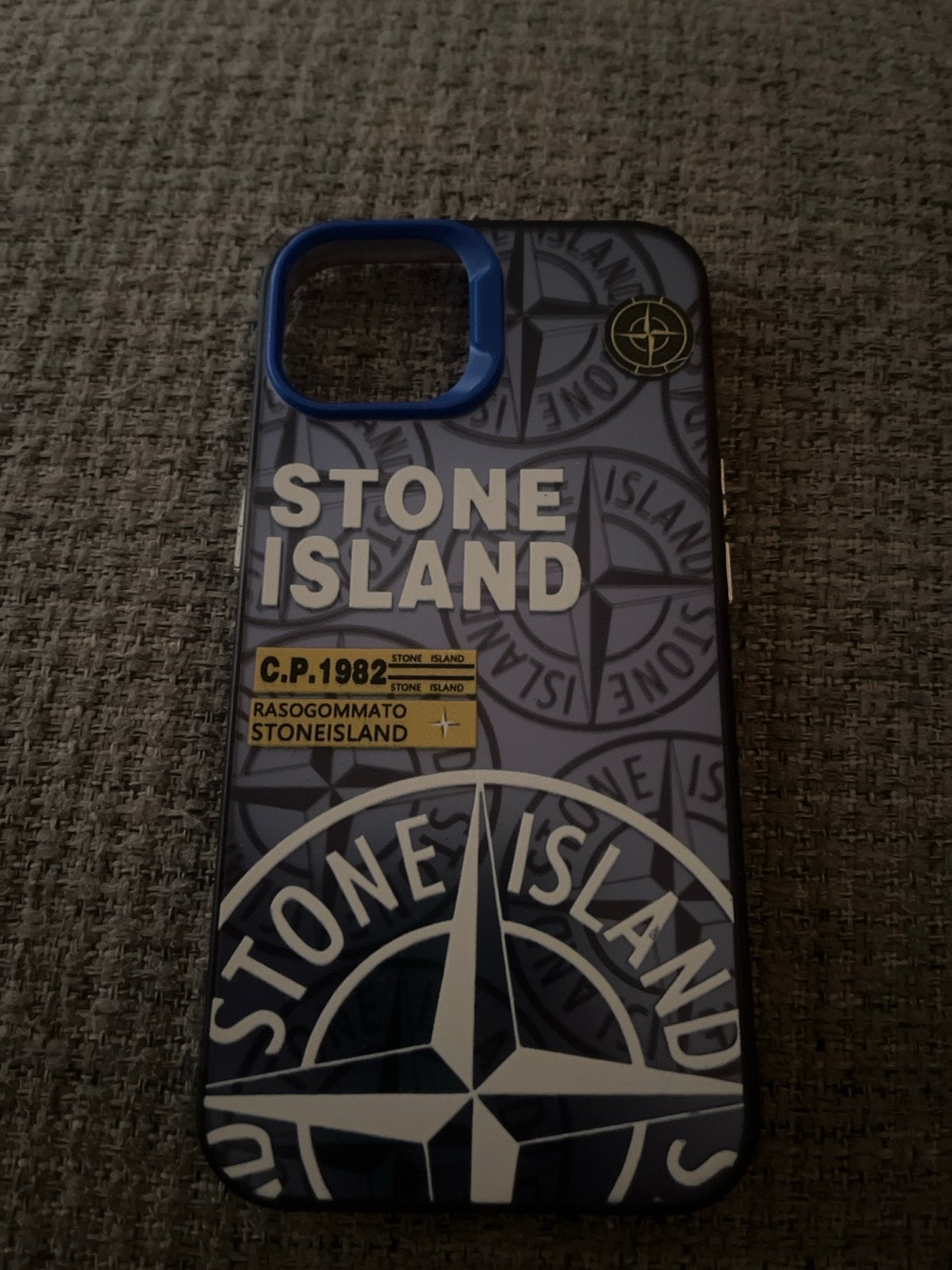Stone Island iPhone Hoesje - Stijlvolle Bescherming, Telecommunicatie, Kunststof, IPhone 14 Pro, Hoesje of Tasje, Ophalen of Verzenden