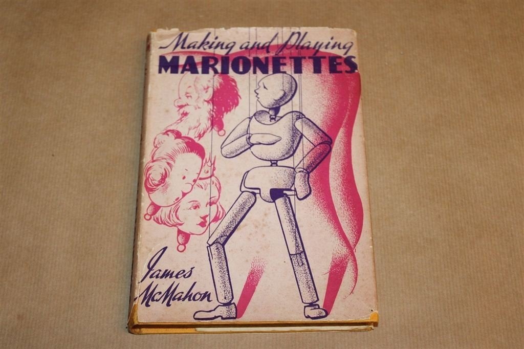 Making Marionettes — Vintage Handboek Poppenspel 1957, Ophalen of Verzenden, Gelezen, Overige onderwerpen
