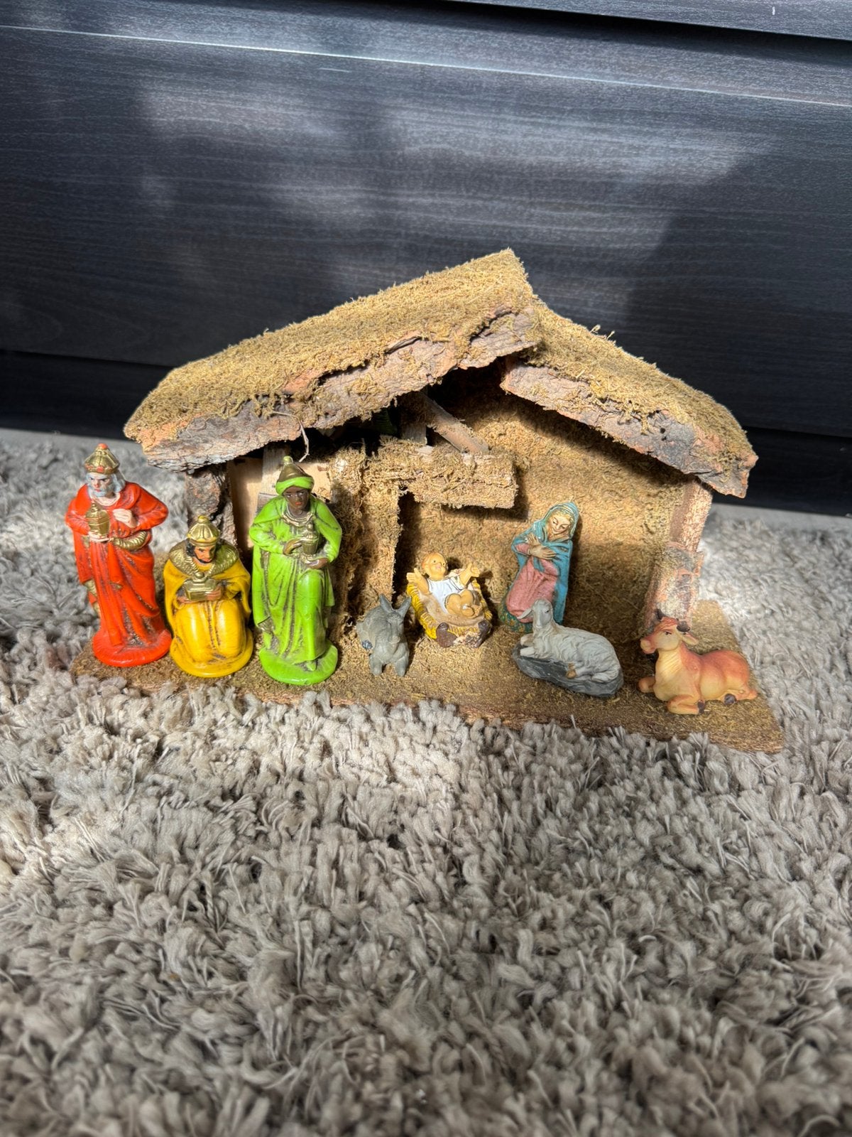 Kerststal, Diversen, Ophalen of Verzenden, Zo goed als nieuw