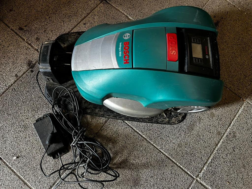 Bosch  robotmaaier, Cirkelmaaier, Gebruikt, Accu-grasmaaier, Ophalen of Verzenden