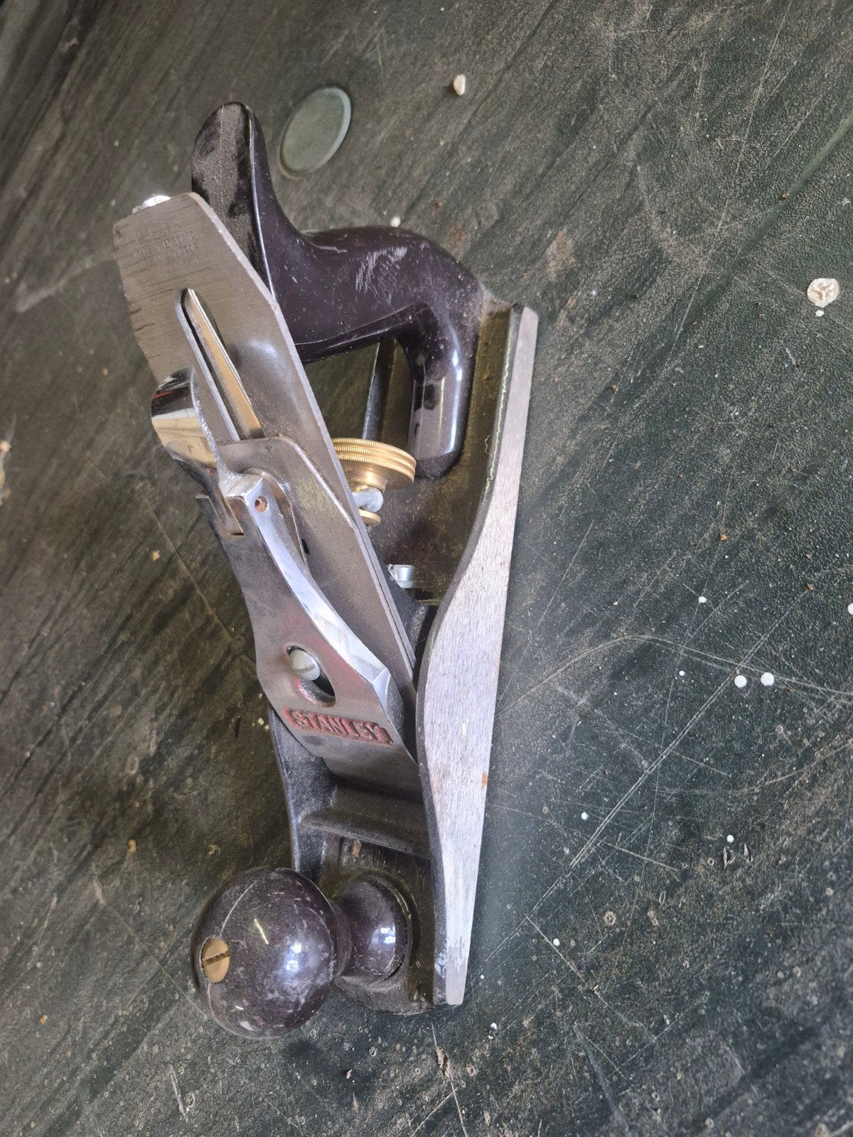 Stanley No. 4 schaaf - Vintage handgereedschap, Ophalen, Gebruikt, Overige typen, Stanley