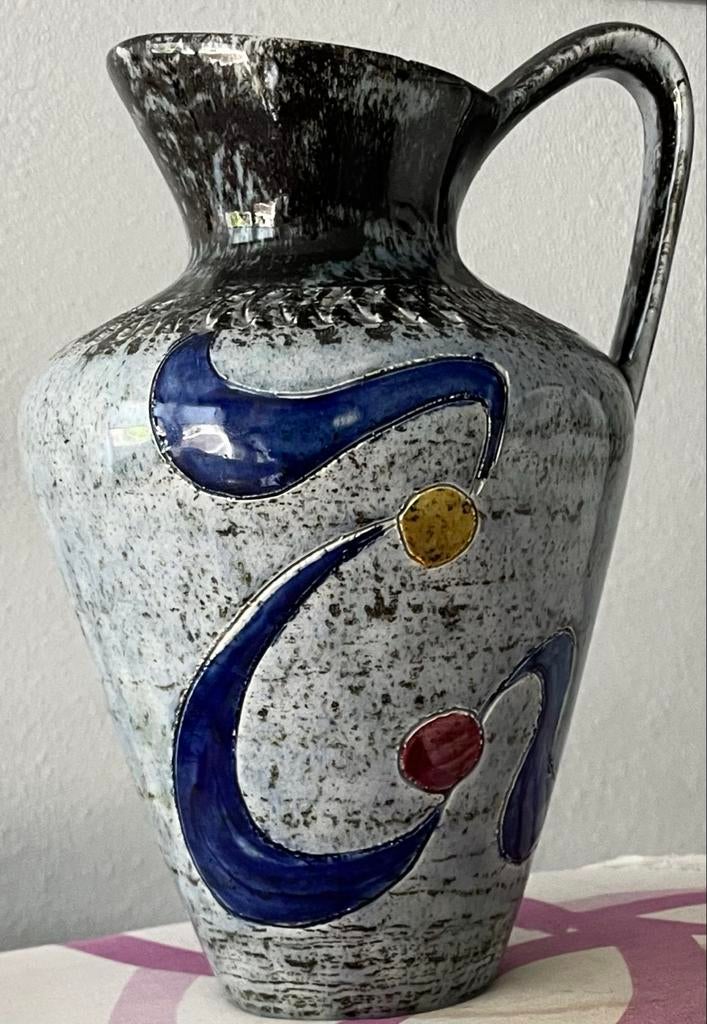 Vintage West Germany Vaas 212/20 - Uniek Design, Ophalen of Verzenden