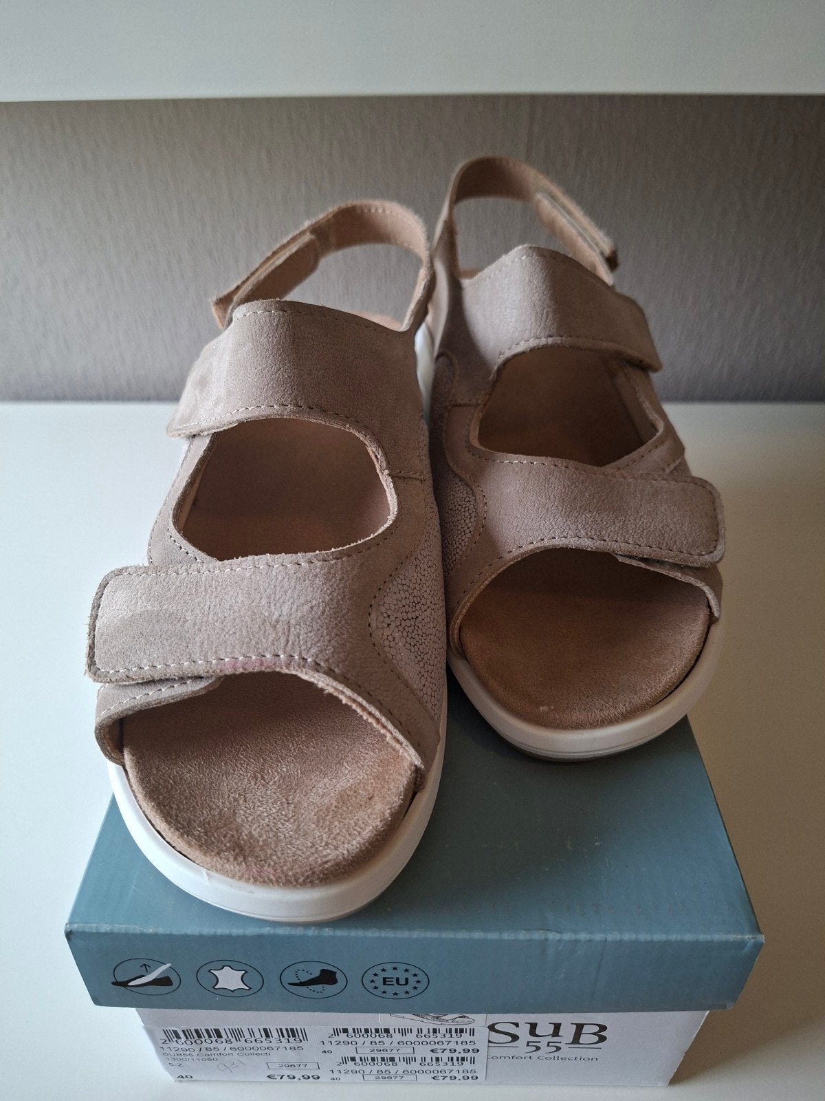 Sub 55 nieuwe sandalen maat 40, Sub 55, Nieuw, Sandalen of Muiltjes, Ophalen of Verzenden