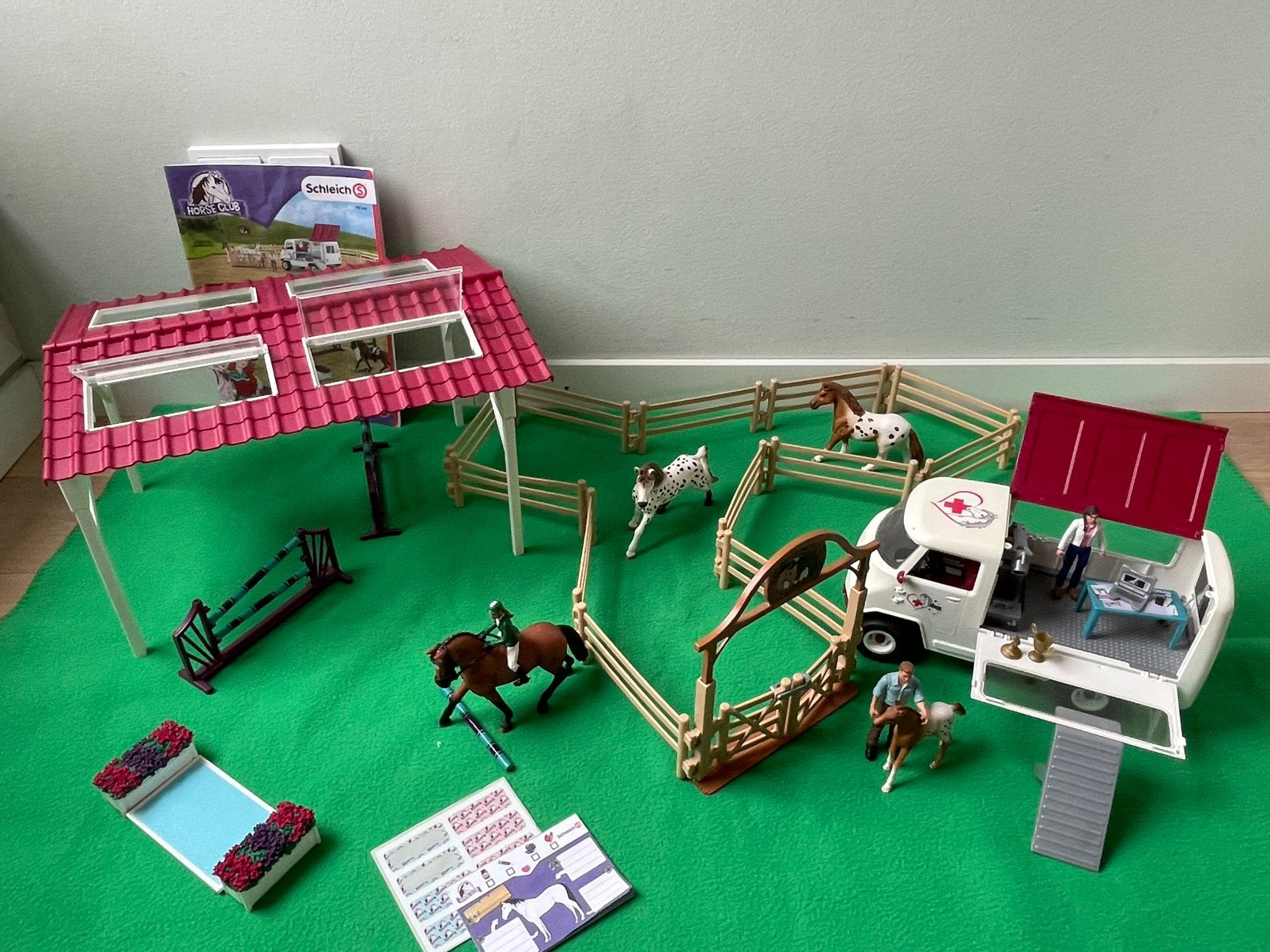 SCHLEICH 72140 Fitness Check voor het Grote Toernooi, Ophalen of Verzenden, Gebruikt