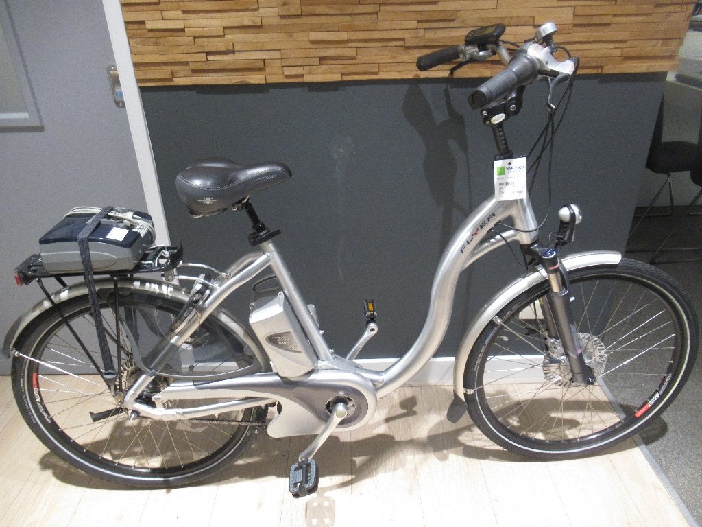 Flyer c8 deluxe 8 versn 26inch 41cm lage instap, Nl, Gebruikt, Info@vanesch-tweewielers.nl, Versnellingen