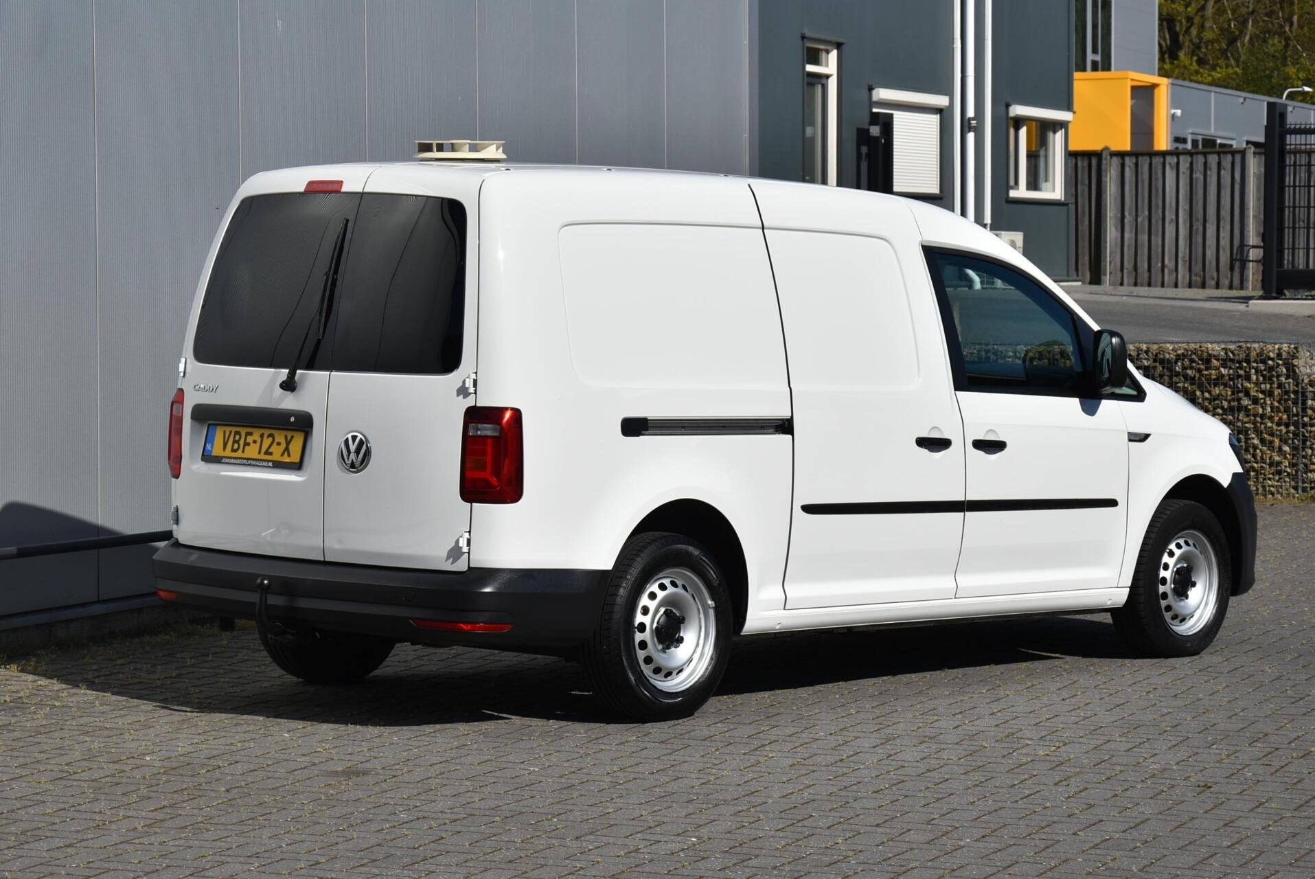 Volkswagen Caddy 2.0 TDI L2H1 Maxi Airco Cruise Trekhaak E6, Dealer onderhouden, Stof, Gebruikt, 4 cilinders