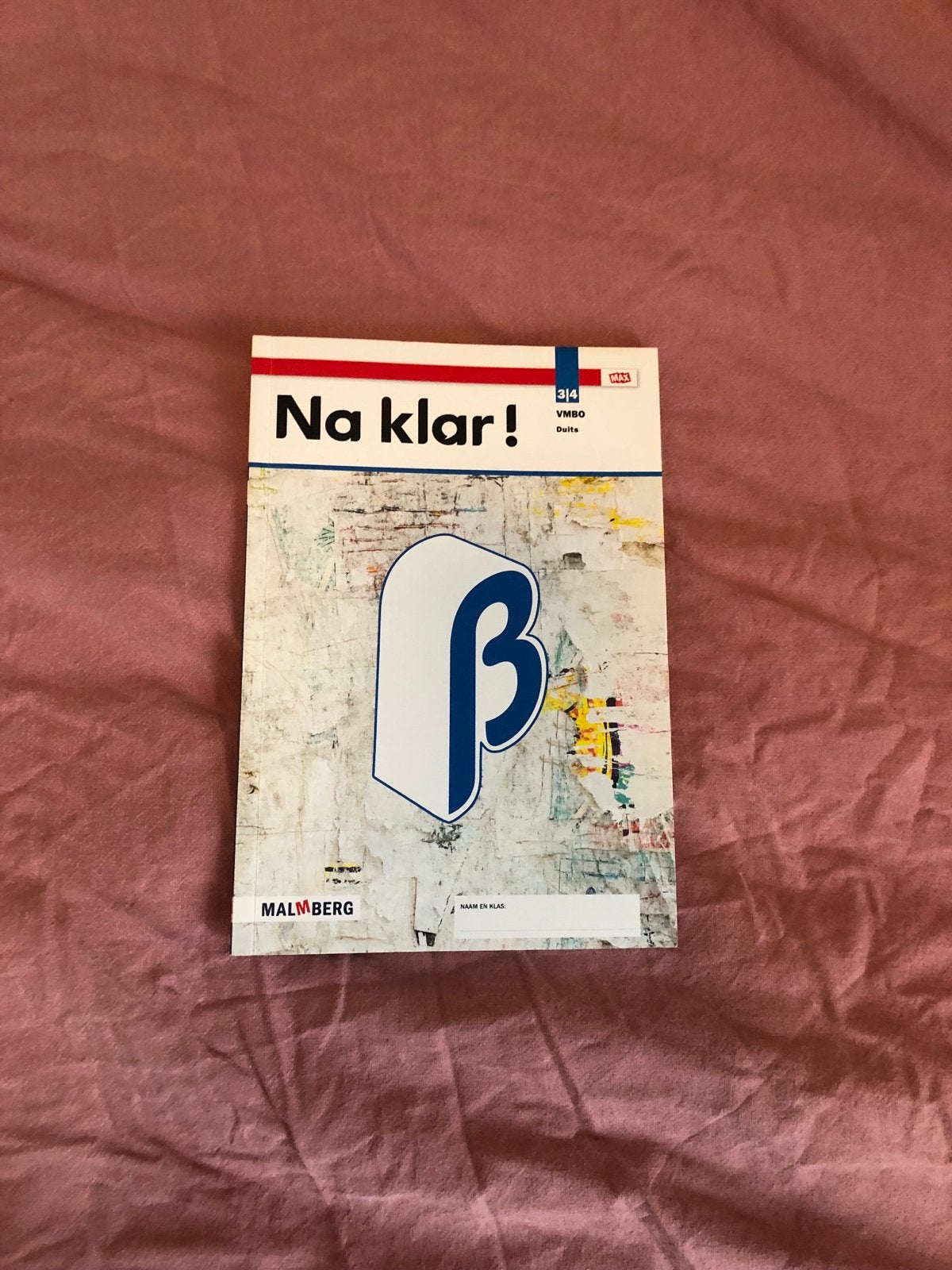 Na Klar! 3/4 VMBO Duits lesboek Malmberg, Ophalen of Verzenden, Zo goed als nieuw, VMBO, Duits
