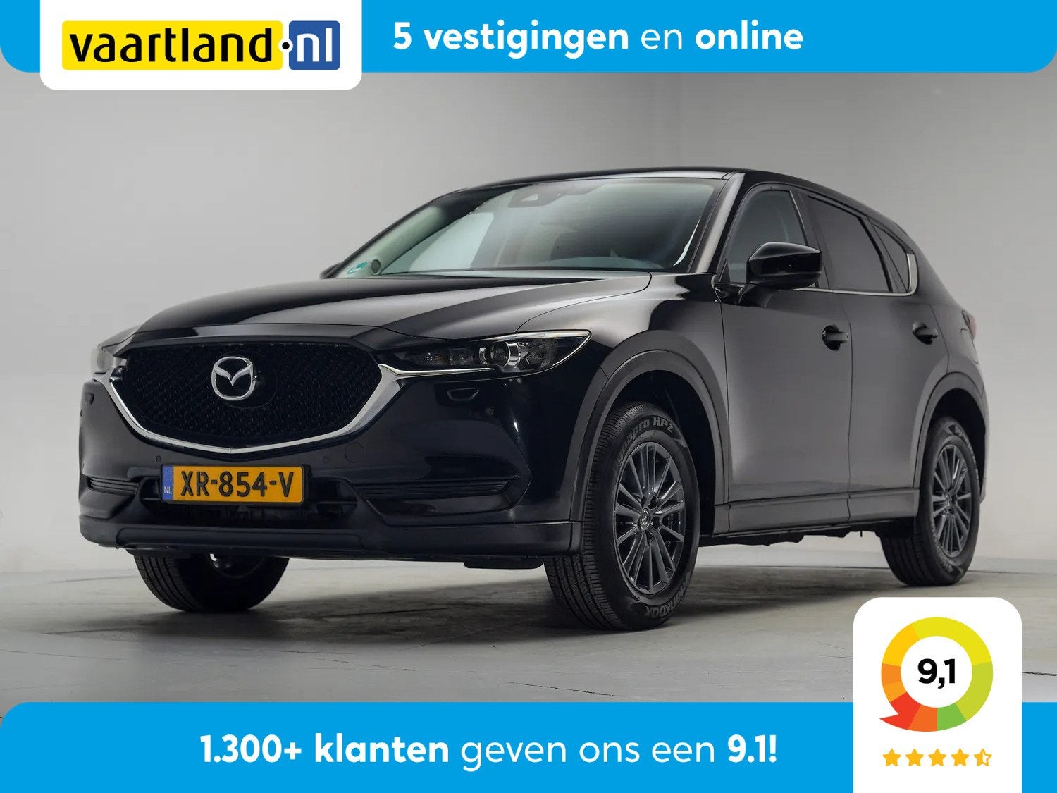 Mazda CX-5 2.0 SkyActiv-G Aut. [ Trekhaak Apple/Android Navi, Automaat, 1998 cc, 15 km/l, Gebruikt