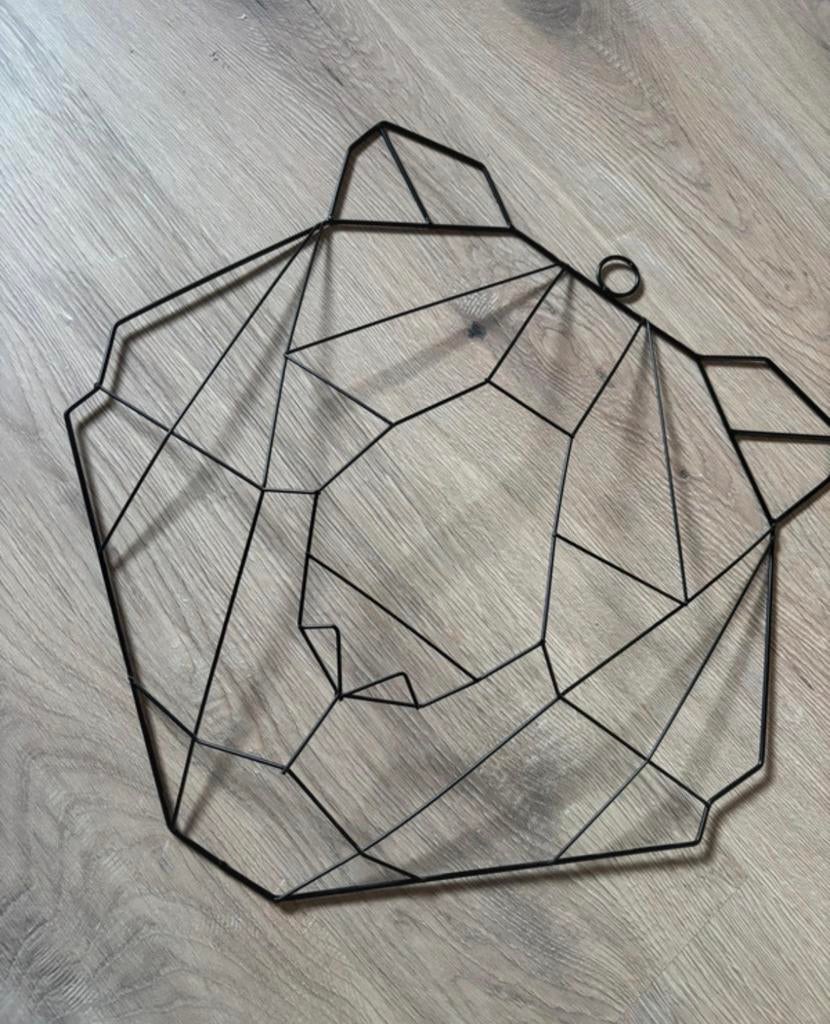Wanddecoratie tijger, Ophalen of Verzenden, Zo goed als nieuw