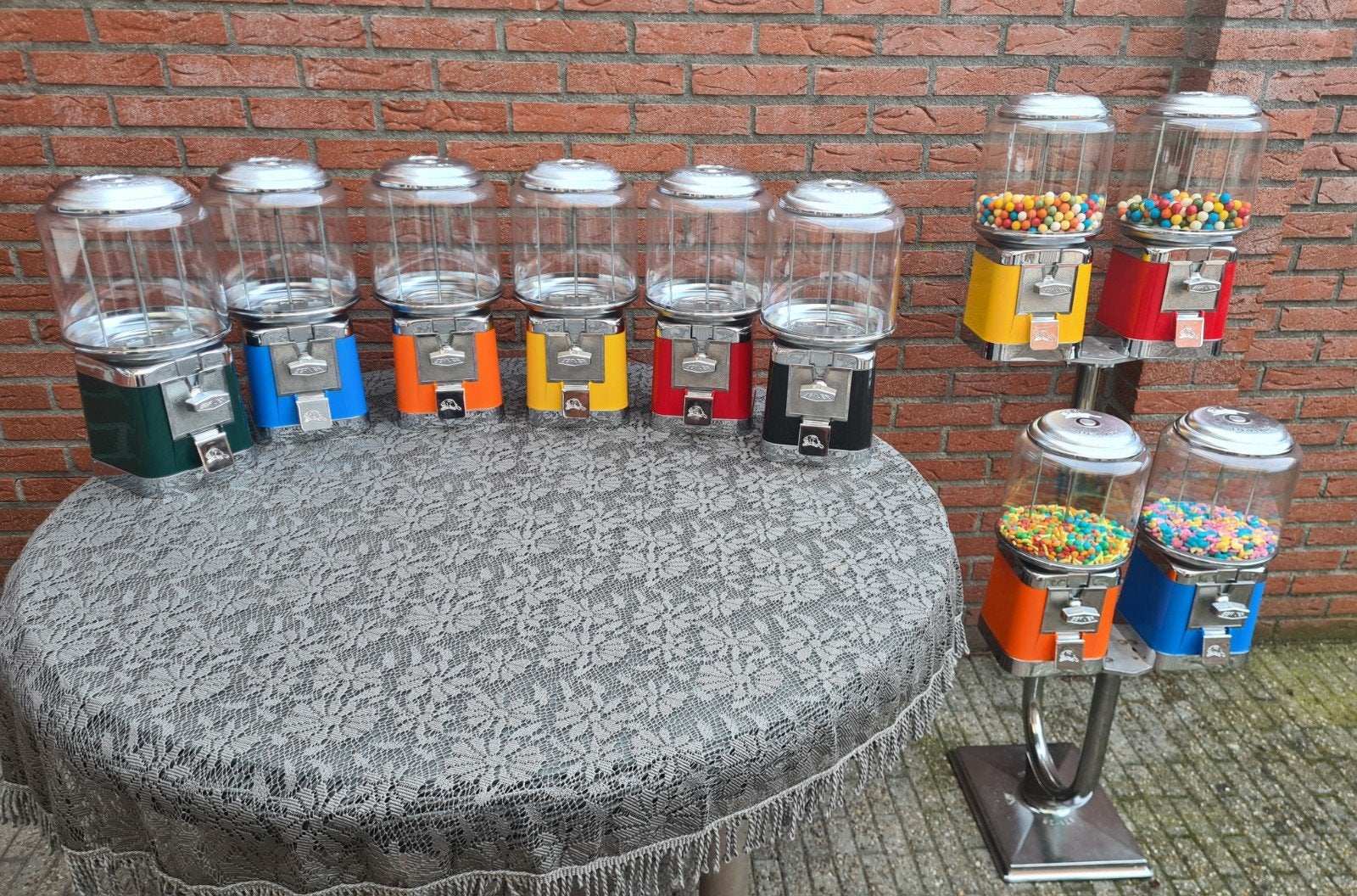 FIFTIES SIXTIES BEAVER CAPSULE / KAUWGOMBALLEN AUTOMATEN, Ophalen