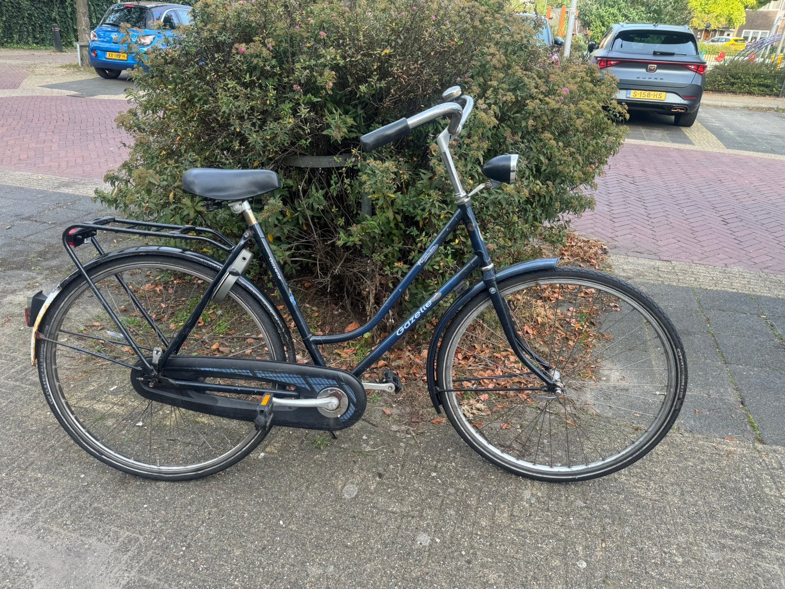 Te koop gazelle damesfiets met terugtraprem maat 28 inch, Ophalen, Terugtraprem, Sparta, Gebruikt