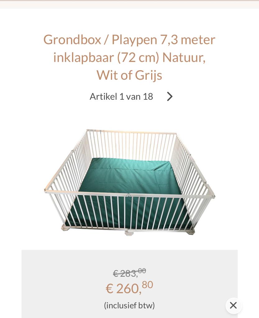 Playpen van Boxenland, Ophalen