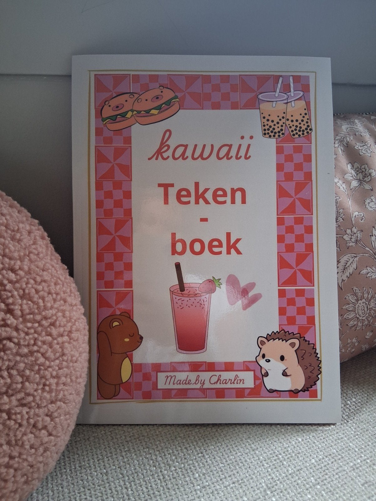 Kawaii Tekenboek A4 formaat - Leer schattige figuren tekenen, Ophalen of Verzenden, Nieuw, Knutselen