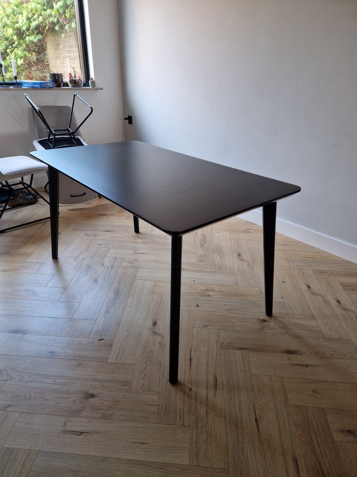 Ikea eettafel lisabo, Huis en Inrichting, Tafels | Eettafels, Ophalen, Overige materialen, Gebruikt, 100 tot 150 cm